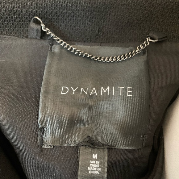 Dynamite black blazer M - Picture 8 of 14